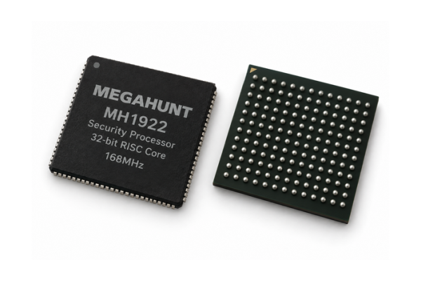 Megahunt MH1922 – 168MHz 32-bit RISC Secure MCU